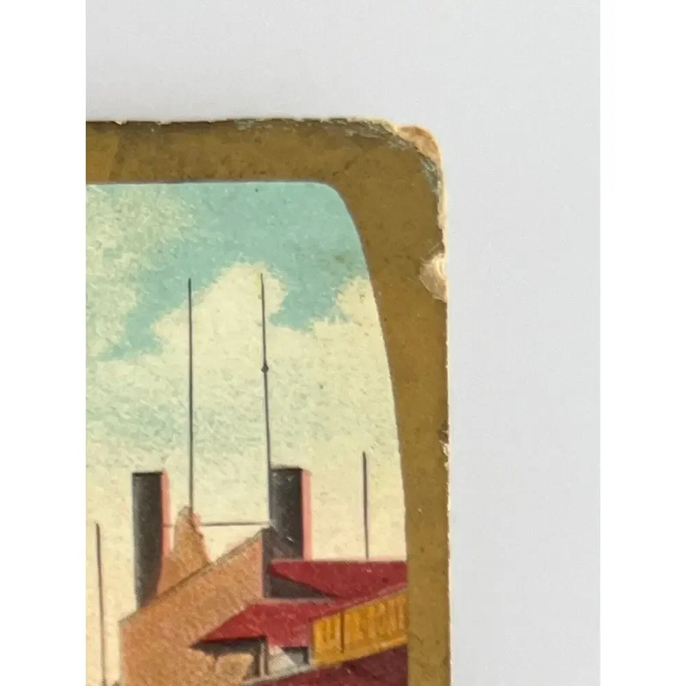Antique 1909 Ephemera Humor Postcard EL Theochrom Comic Series Steamship Couple